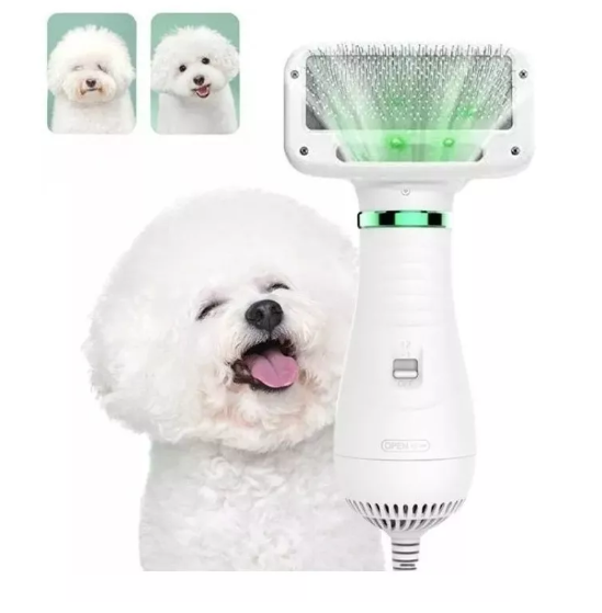 🐾 1PetDry Brush Pro – Cepillo Secador 2 en 1 para Mascotas