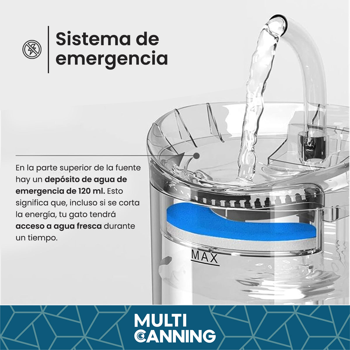 🐾  FreshFlow Fountain – Fuente de Agua Automática