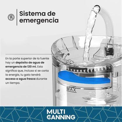 🐾  FreshFlow Fountain – Fuente de Agua Automática