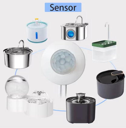 💧 SmartSense Paw – Sensor Automático para Fuentes de Mascotas 🐾