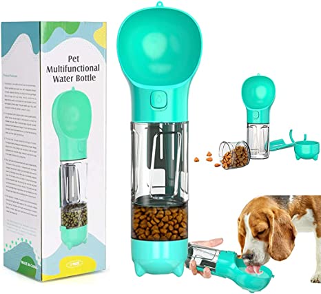 🐾 SmartTravel Paw – Botella Portátil 3 en 1 para Mascotas