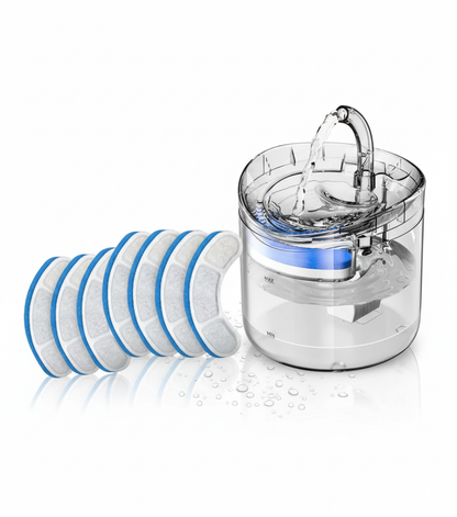 AquaPure Filtros de Repuesto para Fuentes de Mascotas x6