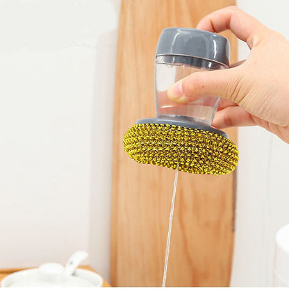 🧼 Scrubly® DuoClean – Esponja 2 en 1 con Dispensador de Jabón